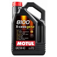 Масло моторное MOTUL 5W-40 8100 X-Cess GEN2  (368206) 5л