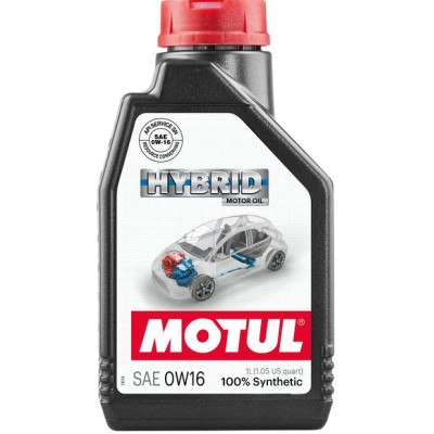 Масло моторное MOTUL 0W-16 HYBRID 1л 333201 Масло моторное MOTUL 0W-16 HYBRID 1л 333201