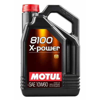 Масло моторное MOTUL 10W-60 8100 X-Power 5л 854851