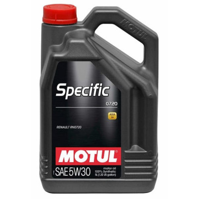 Масло моторное MOTUL 5W-30 Specific 0720 5л 102209