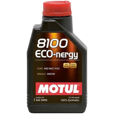 Масло моторное MOTUL 5W-30 8100 Eco-Nergy 1л 812301