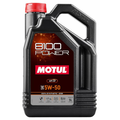 Масло моторное MOTUL 5W-50 8100 POWER 5л 111812