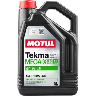 Масло моторное MOTUL 10W-40 Tekma Mega-X LA EP 5л 114185