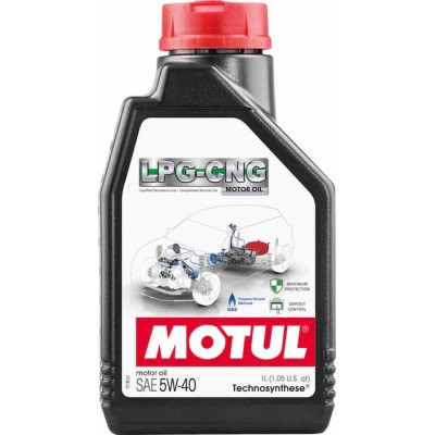 Моторное масло MOTUL LPG-CNG SAE 5W40 854611 1л