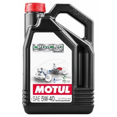 Моторное масло MOTUL LPG-CNG SAE 5W40 854654 4л