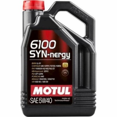 Моторное масло MOTUL 6100 SYN-NERGY 5W-40 368351 5л