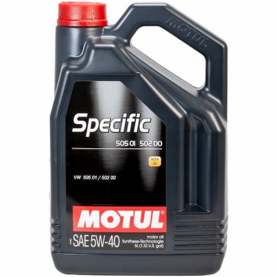 Моторное масло MOTUL Specific VW 505.01-505.00 5W-40 101575 5л