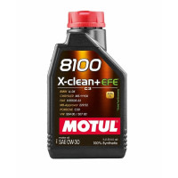 Масло моторное MOTUL 0W-30 8100 X-CLEAN+ EFE 1л 111657