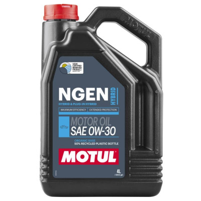 Масло моторное MOTUL 0W-30 NGEN HYBRID 4л 333007