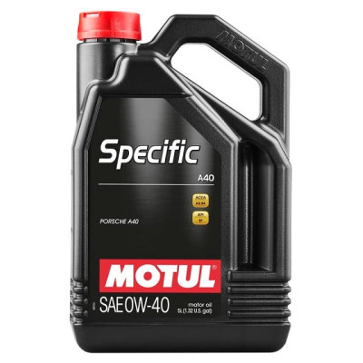 Масло моторное MOTUL 0W-40 SPECIFIC A40 5л 348306