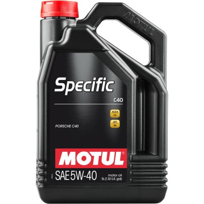 Масло моторное MOTUL 5W-40 Specific C40 5л 348406